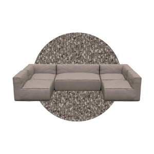 Blomus Grow loungebank I - kleur Earth Boucle - bithliving.com