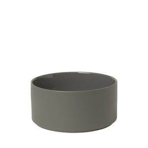 PILAR kom/schaal 20 cm Pewter (hoogte 9,5 cm)