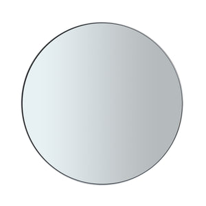 RIM vægspejl Hvid 80 cm (røget glas)