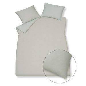 Housse de couette PURE 85 Bleu Perle 140x220 cm