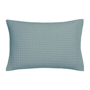 <tc>HOME</tc> Taie d'oreiller piqué bleu perle 40x55 cm