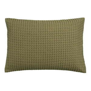 <tc>HOME</tc> Taie d'oreiller piqué Martini Olive 40x55 cm
