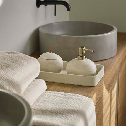 Aquanova Ugo accessoires - Lotus tray - Athena handdoeken - bithliving.com