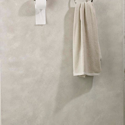 Aquanova Blake toiletrolhouder en handdoekring - Athena handdoek - kleur Desert - bithliving.com