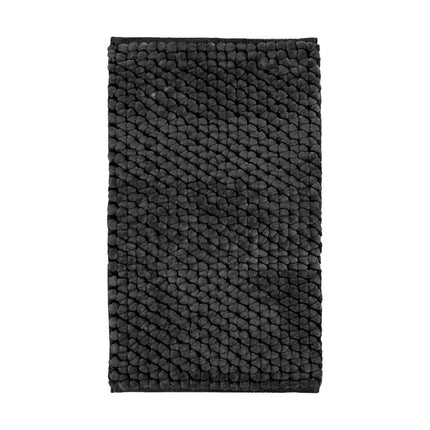 Aquanova Onyx badmat (ONYBMM-98) - kleur Dark Grey - 60x100 cm