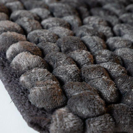 Aquanova badmat Onyx - kleur Dark Grey, grijs - bithliving.com