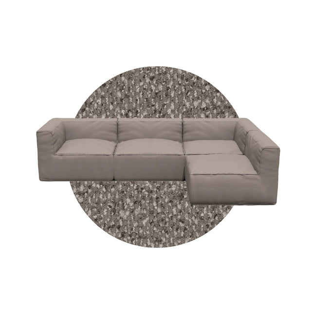 Blomus Grow loungebank A - kleur Earth Boucle - bithliving.com