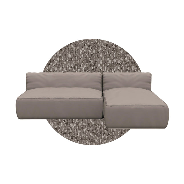 Blomus Grow loungebank C - kleur Earth Boucle - bithliving.com