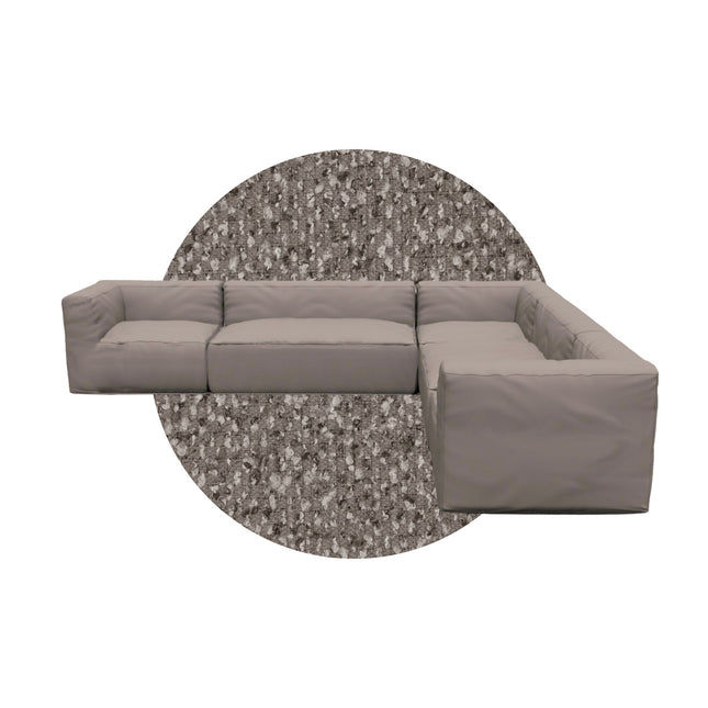 Blomus Grow loungebank F - kleur Earth Boucle - bithliving.com