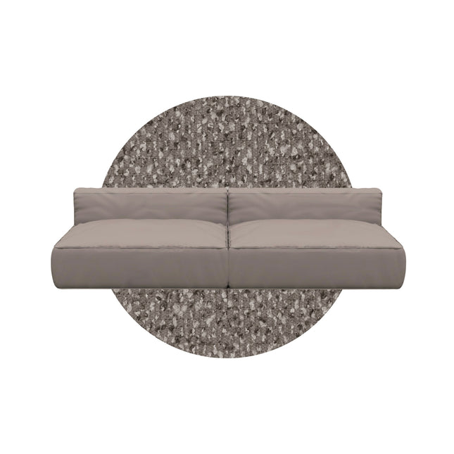 Blomus Grow loungebank G - kleur Earth Boucle - bithliving.com