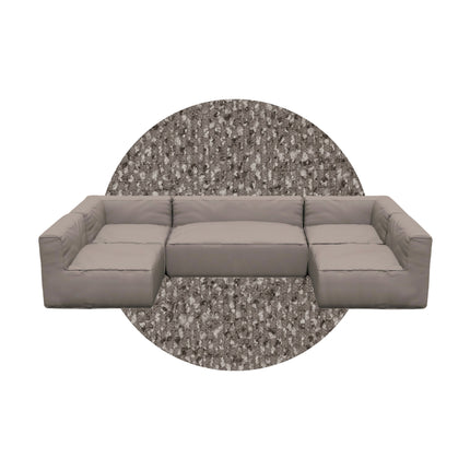 Blomus Grow loungebank I - kleur Earth Boucle - bithliving.com