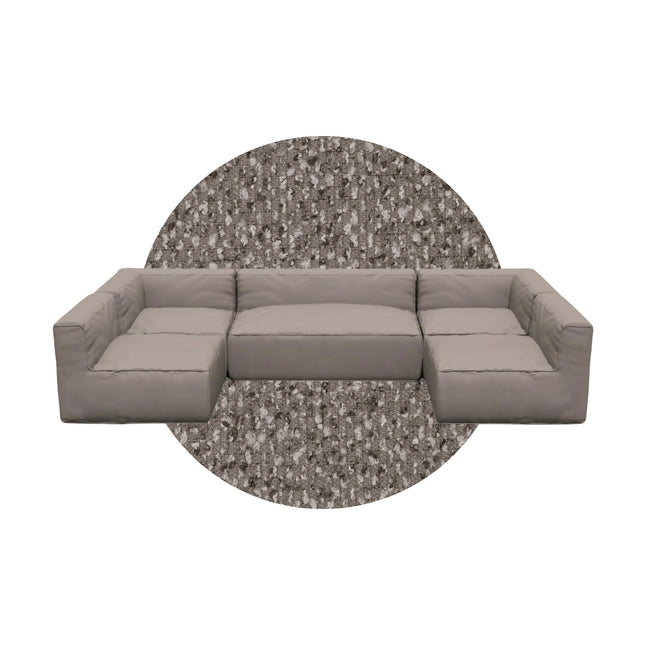 Blomus Grow loungebank I - kleur Earth Boucle - bithliving.com