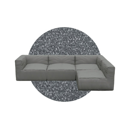 Blomus Grow loungebank A - kleur Stone Boucle - bithliving.com