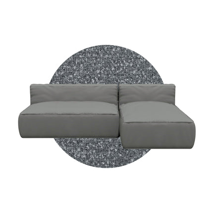 Blomus Grow loungebank C - kleur Stone Boucle - bithliving.com