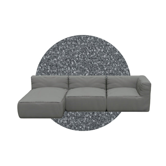 Blomus Grow loungebank D - kleur Stone Boucle - bithliving.com