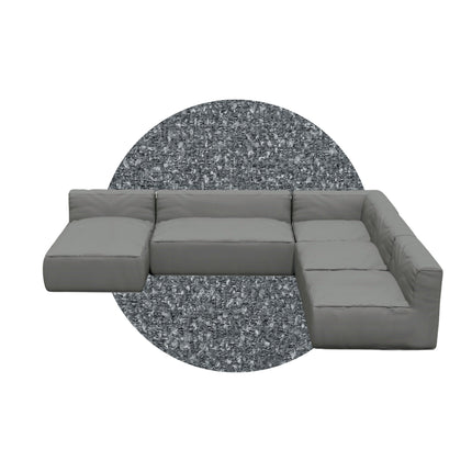 Blomus Grow loungebank H - kleur Stone Boucle - bithliving.com