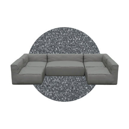 Blomus Grow loungebank I - kleur Stone Boucle - bithliving.com