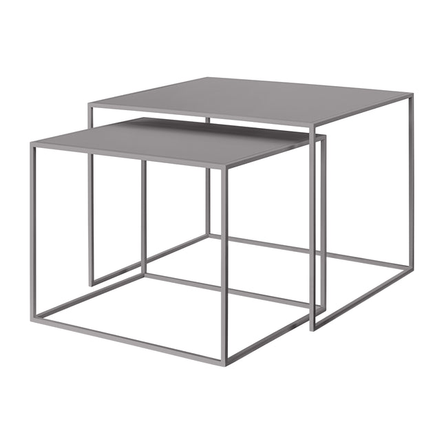 Blomus Fera set/2 bijzettafels Mourning Dove large (63233)