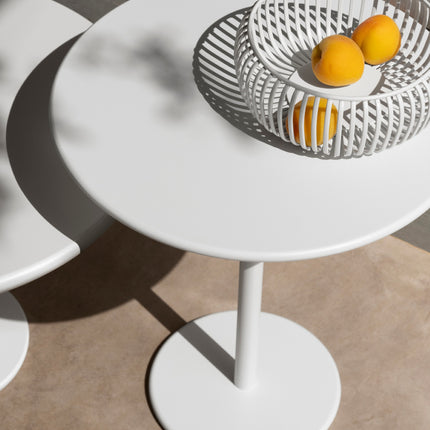 Blomus Stay bijzettafels White - Lito schaal White - bithliving.com