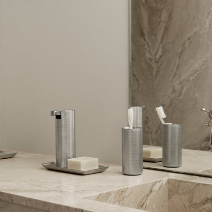 Blomus Modo Rof rvs zeeppomp en beker - bithliving.com