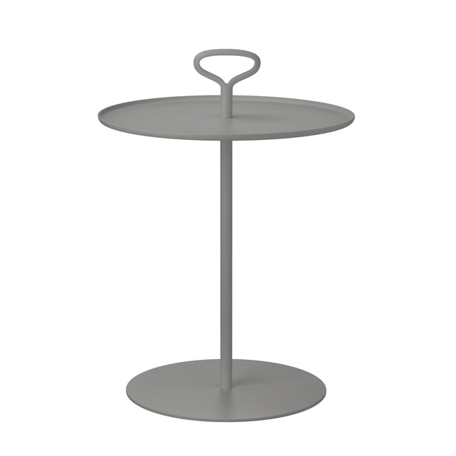 Blomus Porter bijzettafel Granite Grey (62225) randje omhoog
