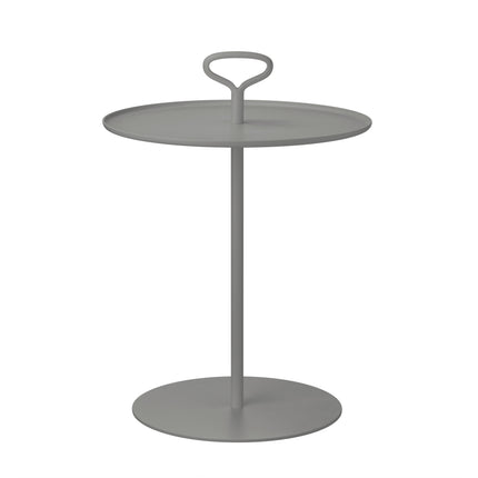 Blomus Porter bijzettafel Granite Grey (62225) randje omhoog