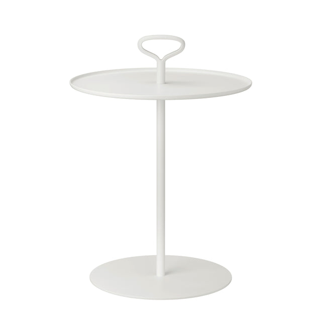 Blomus Porter bijzettafel Silk Grey (62226) randje omhoog
