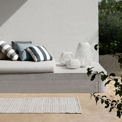 Blomus Lyva lantaarn White - diverse maten - bithliving.com