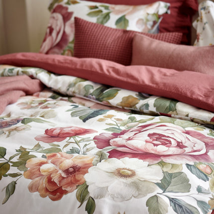 Vandyck Everbloom dekbedovertrek - Cotton Dream & Home Pique in Wild Rose - Home Bellavita in Sepia Pink - bithliving.com