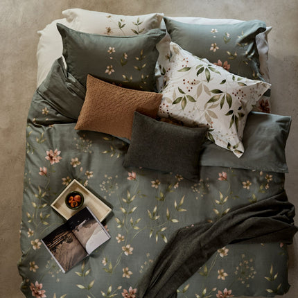 Vandyck dekbedovertrekken Fleurine en Mosswood - sprei Home Serina - sloop Pure 10 - bithliving.com