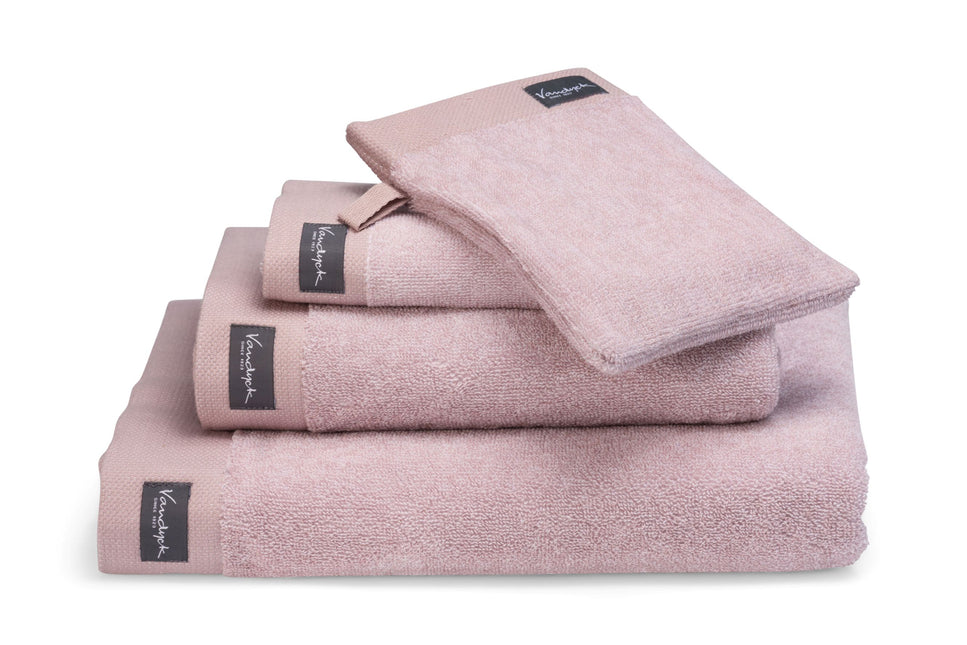 Vandyck Home Mouline badtextiel Sepia Pink (BAKC18201) - bithliving.com