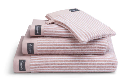 Vandyck Home Petit Ligne badtextiel Sepia Pink (BAKC15101) - bithliving.com