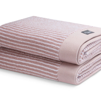 Vandyck Home Petit Ligne handdoek Sepia Pink (BAKC15101)