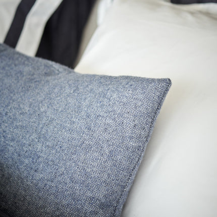 Vandyck Home Serina kussensloop Blue ink - Purity dekbedovertrek - bithliving.com