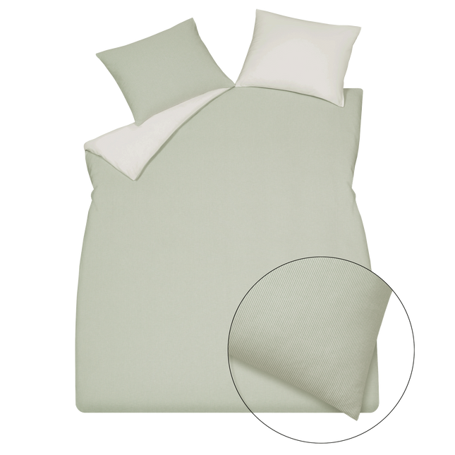Vandyck Pure 89 dekbedovertrek Smoke Green (PRSA25189 814)