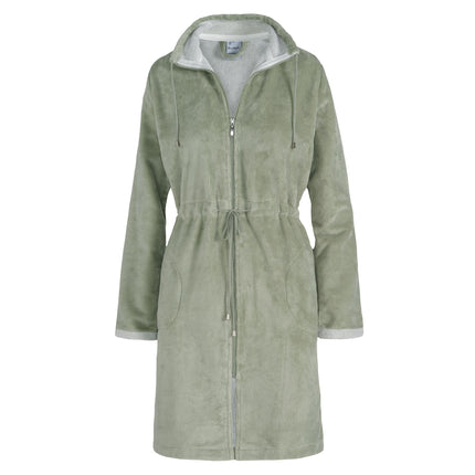 Vandyck badjas Chicago - kleur Salie, groen - maat S t/m XL