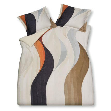 Vandyck Curva dekbedovertrek Cream Tan-189 (SAZO25206)
