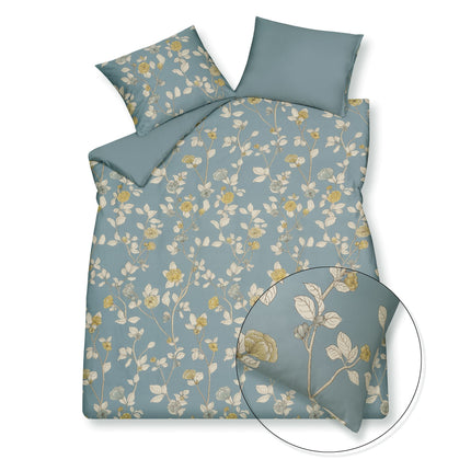 Housse de couette PURE 94 Bleu Perle 140x220 cm