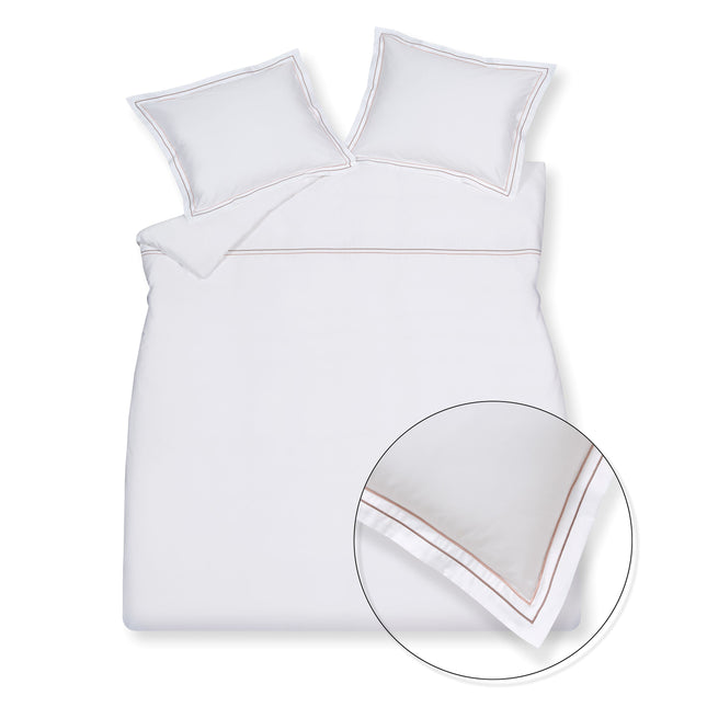 PURITY NAPLES housse de couette Palissandre 240x220 cm
