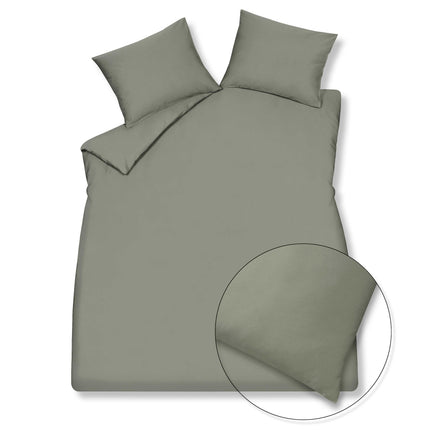 Housse de couette SATIN LUXE Thym 140x220 cm