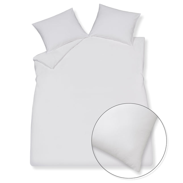 Funda nórdica SATIN LUXURY Blanco 240x220 cm