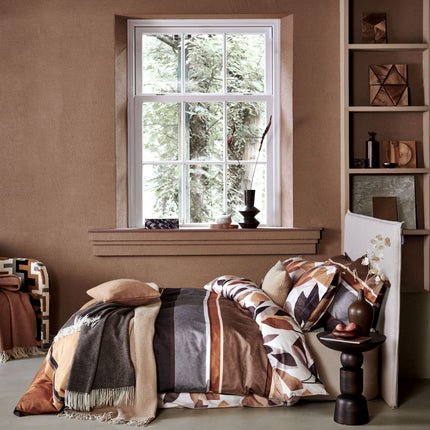<tc>HOME</tc> 95 taies d'oreiller Soft Tan 40x55 cm