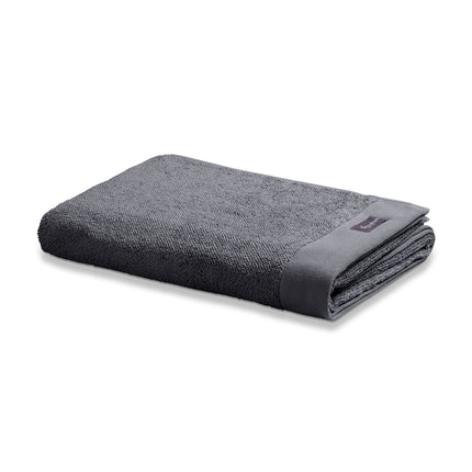Serviette de bain 70x140 cm <tc>HOME</tc> Uni Off Black-198 (lot de 3)