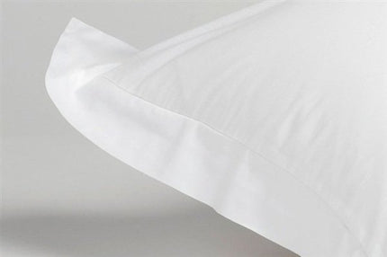 Pudebetræk 60x70 cm OXFORD Hvid-090 (satin bomuld)