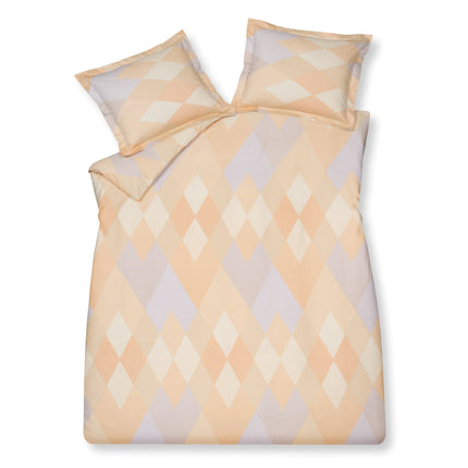 Bettbezug GLAZE Apricot Blush 140x220 cm (Satin-Baumwolle)