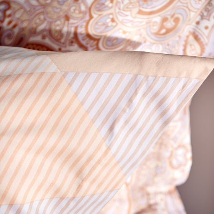 Copripiumino GLAZE Apricot Blush 200x220 cm (cotone satinato)