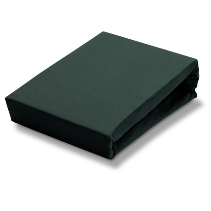 Drap-housse fendu JERSEY SUPREME Vert Foncé
