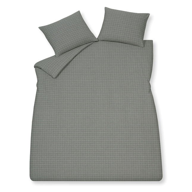 Dekbedovertrek GOTENBURG Grey 240x220 cm (flanel)