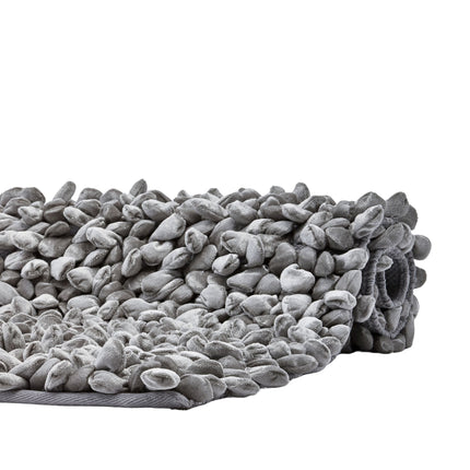 Tapis de bain ROCCA Gris Argenté