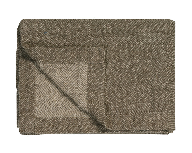 PURE 52 plaid/sprei 160x250 cm Hazel (linnen)